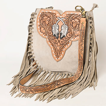 American Darling Cross Body Hand Tooled Genuine Leather Western Women Bag Handbag Purse | Crossbody for Cute Purs